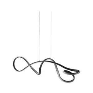 Lucande - Rodado LED Pendel Sort