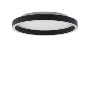 Lucande - Rotundo LED Loftlampe Dim. Sort