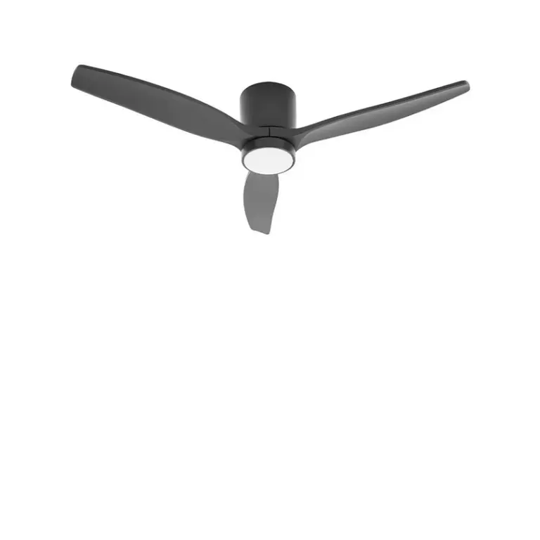 Lucande - Sorin LED Udendørs Loftventilator Sort