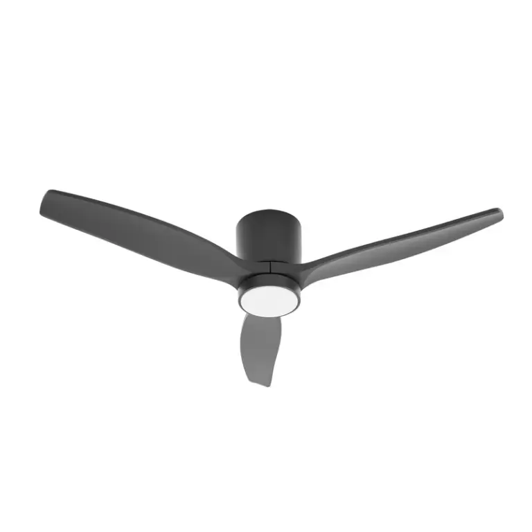 Lucande - Sorin LED udendørs loftventilator sort