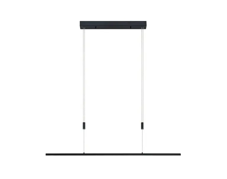 Lucande - Stakato 6 LED Pendel L120 Black