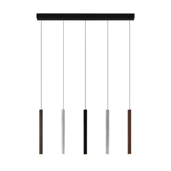 Lucande - Stoika LED 5 Pendel Multi