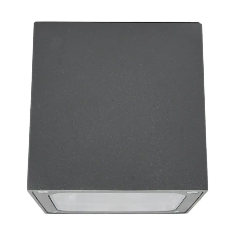 Lucande - Tanea LED udendørs loftlampe 12x12 mørkegrå