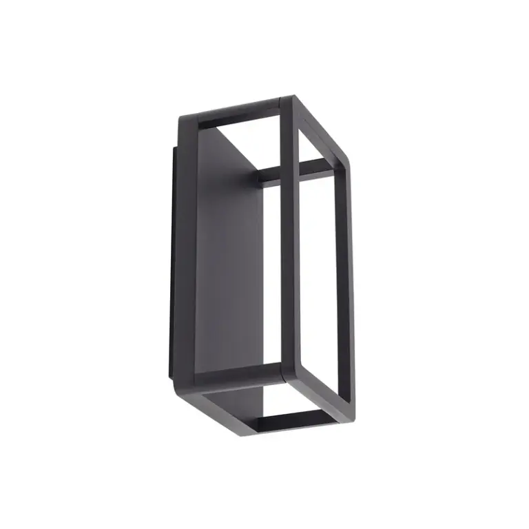 Lucande - Thorvid LED Udendørs Væglampe H26 Sort