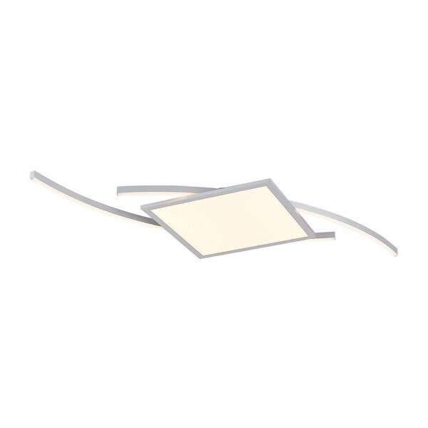 Lucande - Tiaro LED Square Loftlampe 56,6 CCT Silver