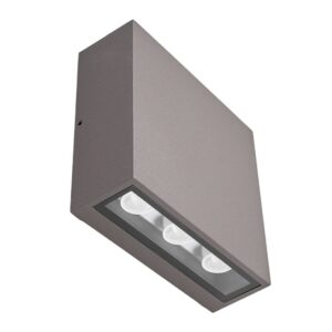 Lucande - Trizy LED Square Udendørs Væglampe Graphite