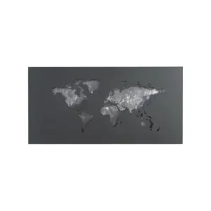 Lucande - World LED-væglampe antracit/sølv 60 cm x 30 cm