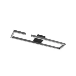 Lucande - Yvor LED Loftlampe Sort
