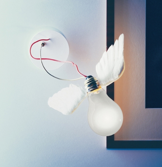 Lucellino LED væglampe med ledning, dæmpbar