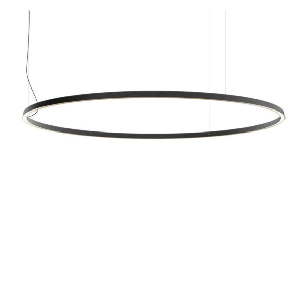 Luceplan - Compendium Circle LED Pendel Ø200 Black