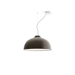 Luceplan - Farel LED Pendel 2700K Dark Grey/White