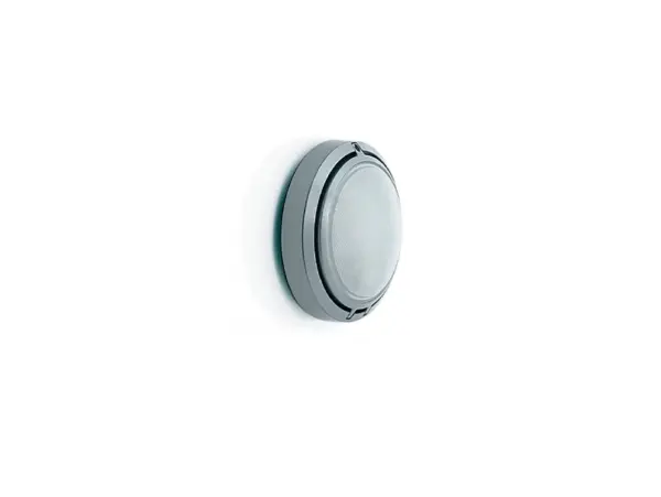 Luceplan - Metropoli 27 Udendørs Væglampe/Loftlampe H10xØ27 PC Alu