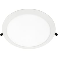Lucette G2, LED indbygningsspot / panel, mat hvid, 300 mm / 24W