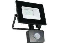 Lumax projektør Lumax Heda projektør LED HFL120NS 20W 1600lm 4000K 120° IP44 PIR bevægelsessensor sort
