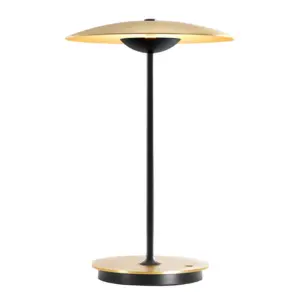 MARSET - Ginger LED-bordlampe, aluminium, messing, dæmpbar