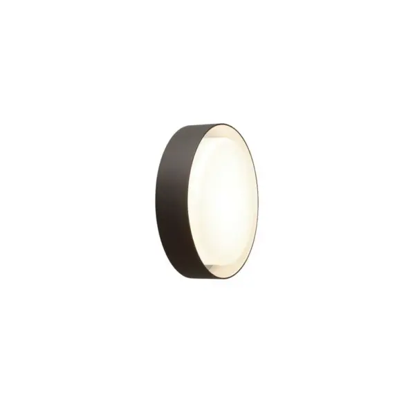 MARSET - Plaff-On Loftlampe/Væglampe Ø33 IP54 Black LED