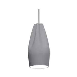 MARSET - Pleat Box 13 LED Pendel Grå/Hvid