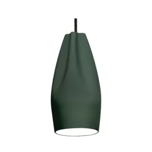 MARSET - Pleat Box 13 LED Pendel Mørk Grøn/Hvid