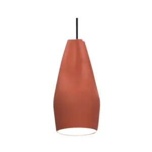 MARSET - Pleat Box 13 LED Pendel Terracotta/Hvid