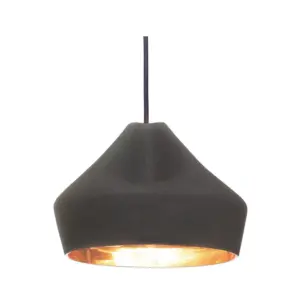 MARSET - Pleat Box 24 LED Pendel Sort/Guld