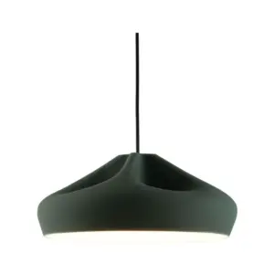 MARSET - Pleat Box 47 LED Pendel Mørk Grøn/Hvid
