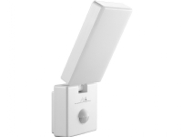 Maclean projektør LED-lampe med PIR-bevægelsessensor, hvid, 10W, IP65, 800lm, neutral hvid (4000K) MCE516 W