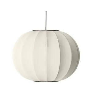 Made By Hand - Knit-Wit 45 Round LED Pendel Pearl White