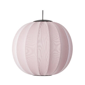 Made By Hand - Knit-Wit 60 Round LED Pendel Light Pink