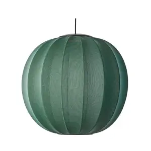 Made By Hand - Knit-Wit 60 Round LED Pendel Tweed Green