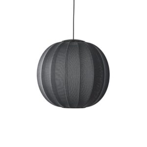 Made By Hand Knit-Wit Round Pendel Ø60 Sort LED