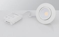 Malmbergs Downlight MD-230, LED, 5W, Hvid, IP44