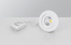 Malmbergs Downlight MD-360, 4000K, LED, Hvid, 860 lm, 230V