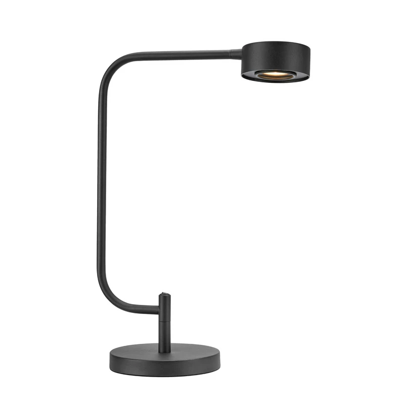 Markslöjd - Hugo LED-bordlampe, sort, højde 51,5 cm, dæmpbar