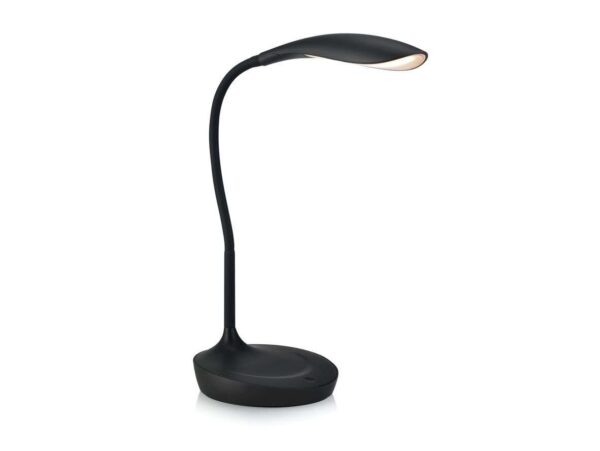 Markslöjd - Swan LED Bordlampe w/USB Sort Markslöjd