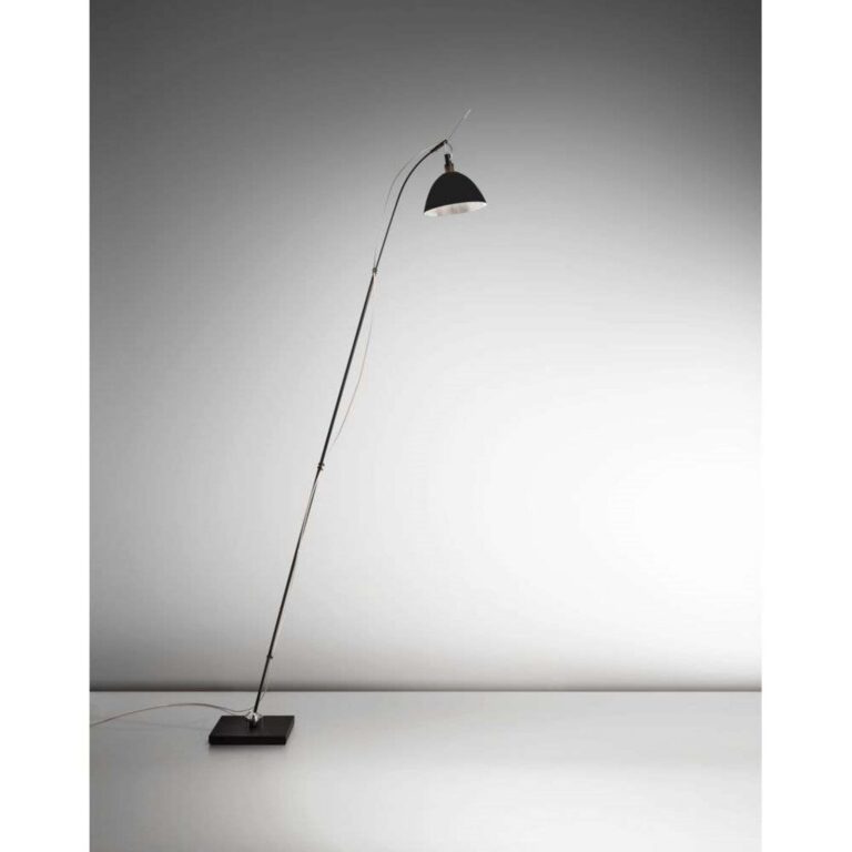 Max. Floor LED Gulvlampe Black Ingo Maurer - Stue - Aluminium