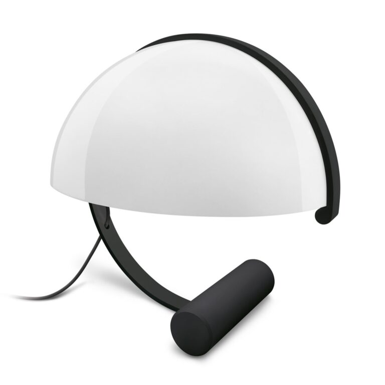 Meta LED-bordlampe, sort, højde 37,5 cm Stilnovo - Stue - Design - Metal - Med skærm
