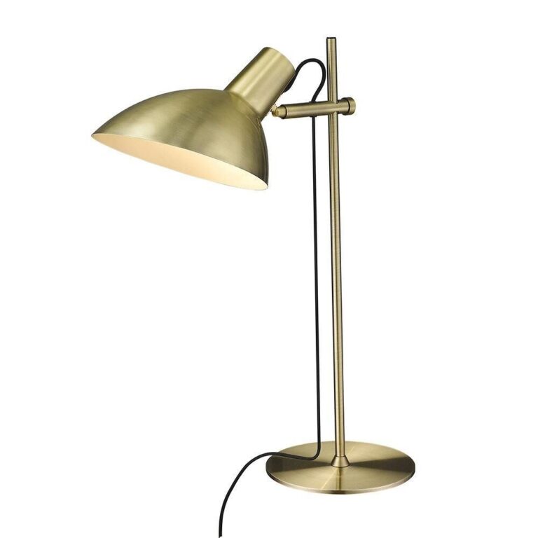 Metropole Bordlampe Messing