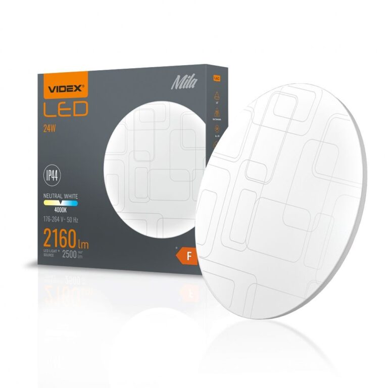 Mila loftlampe 24W - LED, neutral hvid, 230V, 2500lm, forbrug 24W