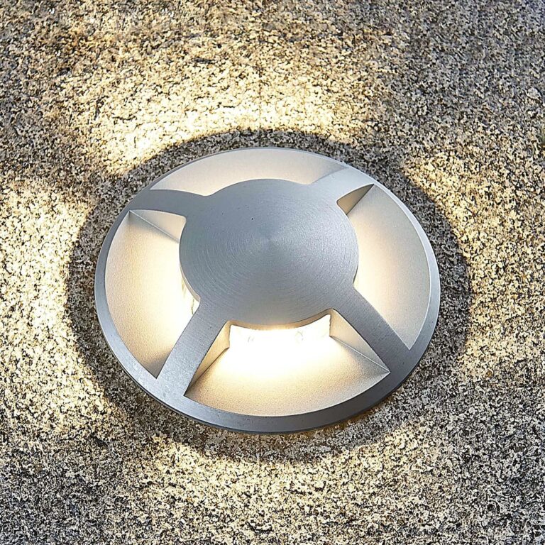 Milara Nedgravningsspot Alu Lucande - Terrasse - Moderne - Aluminium - Rund