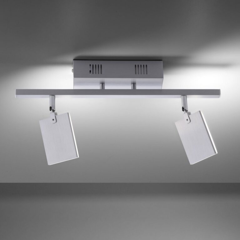 Mira LED-loftlampe, diamant, 2 lyskilder, fjernbetjening, CCT – PURE - Stue - Moderne - Metal - Med flere lyskilder