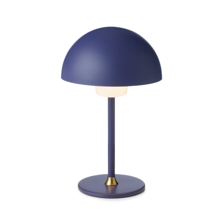 Moon Light bærbar bordlampe, mørkeblå Halo Design - Stue - Metal