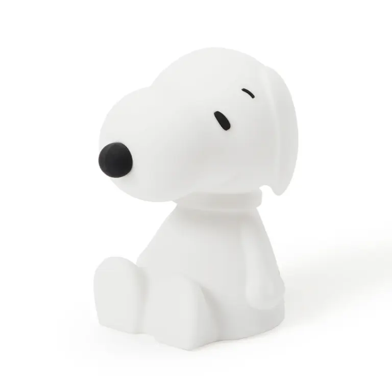 Mr Maria - Snoopy LED-bordlampe med batteri, højde 22 cm, hvid