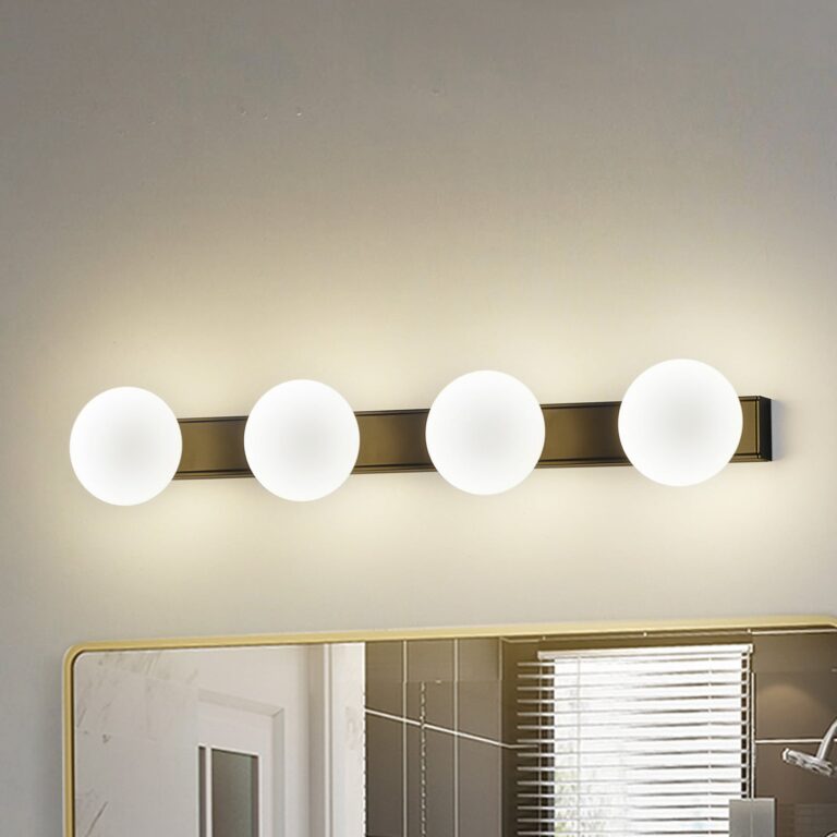 Myrra LED Væglampe IP44 Sort/Hvid Lucande - Badeværelse - Moderne - Aluminium - Med flere lyskilder