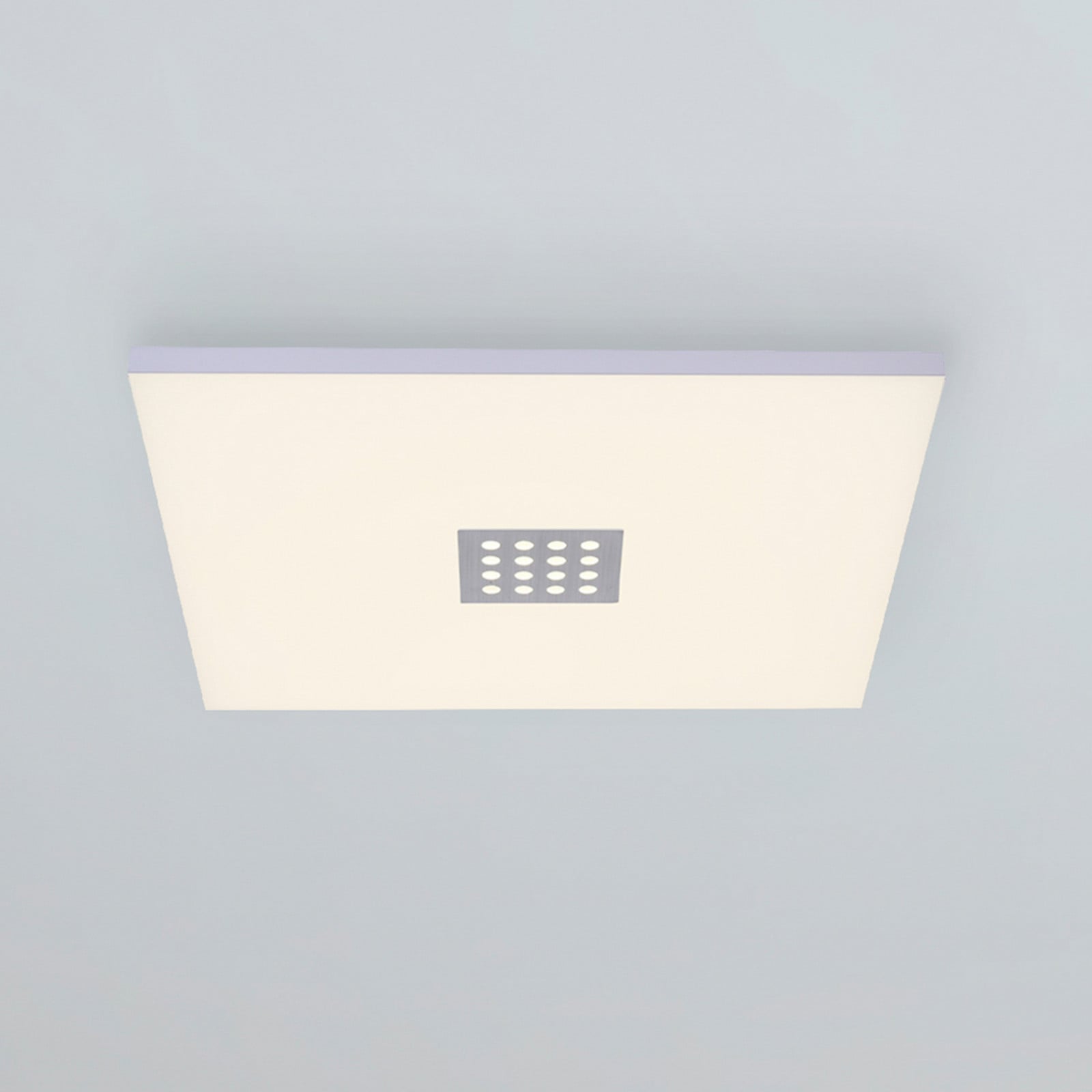 Neo LED-loftlampe, 45 cm, aluminium, CCT, fjernbetjening – PURE - Stue - Moderne - Metal - Kantet