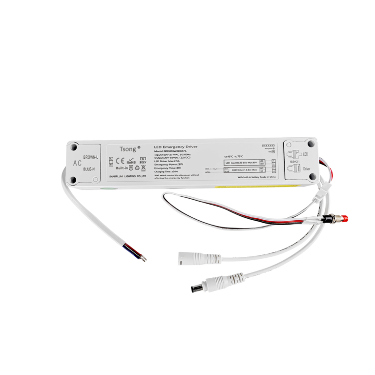 Nødbelysning driver til LED panel - 3 timers levetid