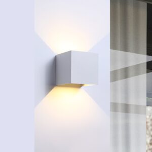 Nordics Pro Led Væglampe 6w Ip65 Udendørs Hvid