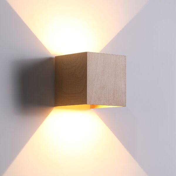 Nordics Pro Led Væglampe 6w Udendørs Wood