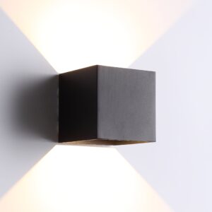 Nordics Pro Led Væglampe Xl Ip65 20w Udendørs Sort