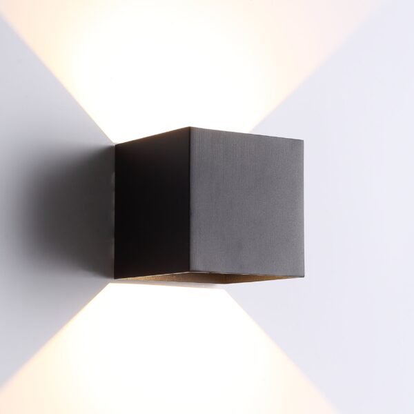 Nordics Pro Led Væglampe Xl Ip65 20w Udendørs Sort