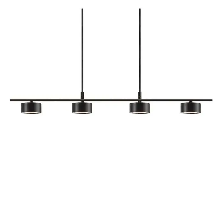 Nordlux - Clyde 4 LED Pendel Long Black